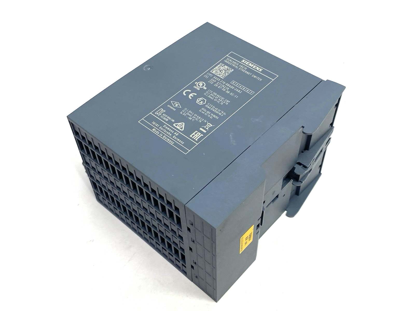 6GK5216-0BA00-2AB2 | Siemens 6GK5 216-0BA00-2AB2 SCALANCE XB216 Managed Layer 2 IE Switch, 16X 10/100 - Used - Maverick Industrial Sales