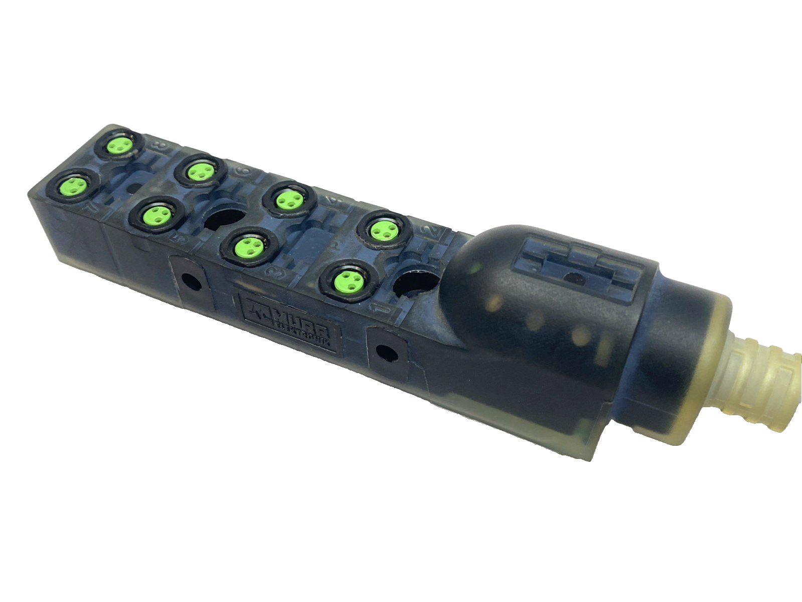 Murr Elektronik 8000-88010-3590500 M8 Junction Block 8x 3-Pole - Maverick Industrial Sales