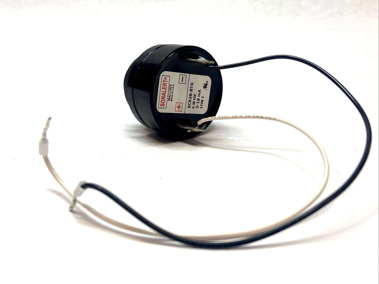 SC628-BTR | Mallory Sonalert Panel Alarm Continuous Buzzer 6-28VDC - Used - Maverick Industrial Sales