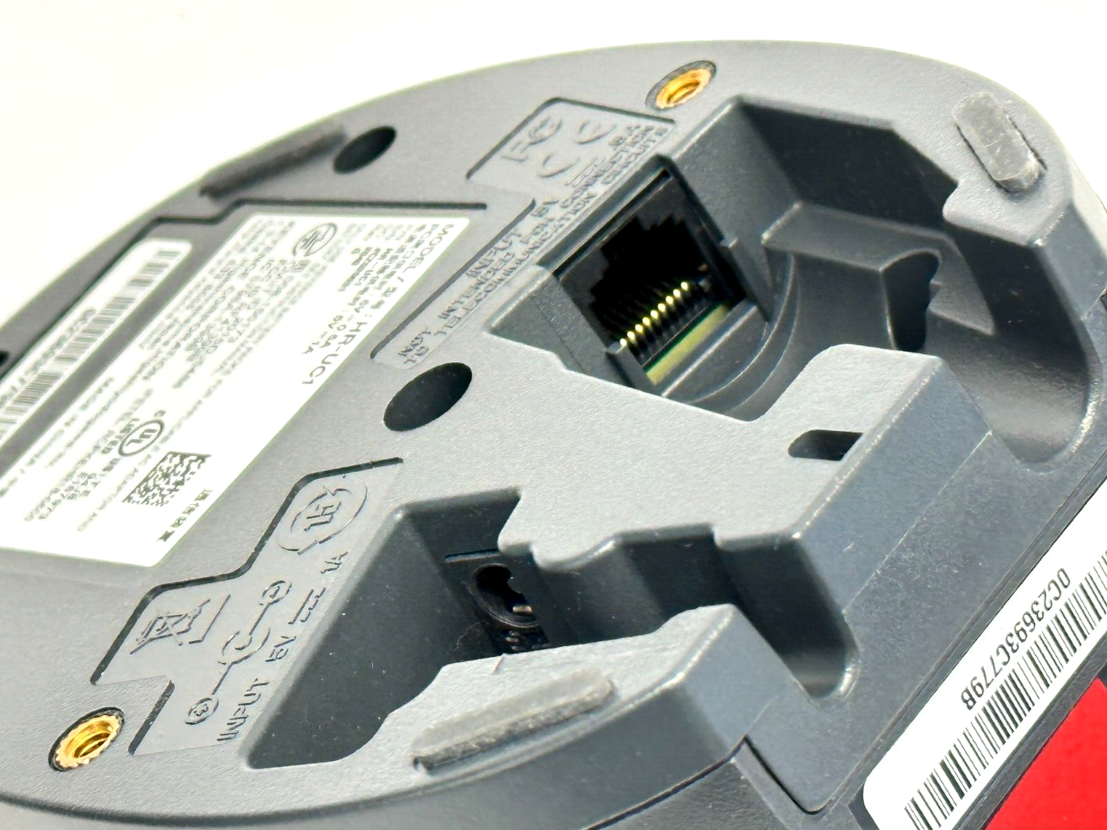 Keyence HR-UC1 Rev. G Communication Unit Charging Base w/ OP-88046 Power Supply - Maverick Industrial Sales