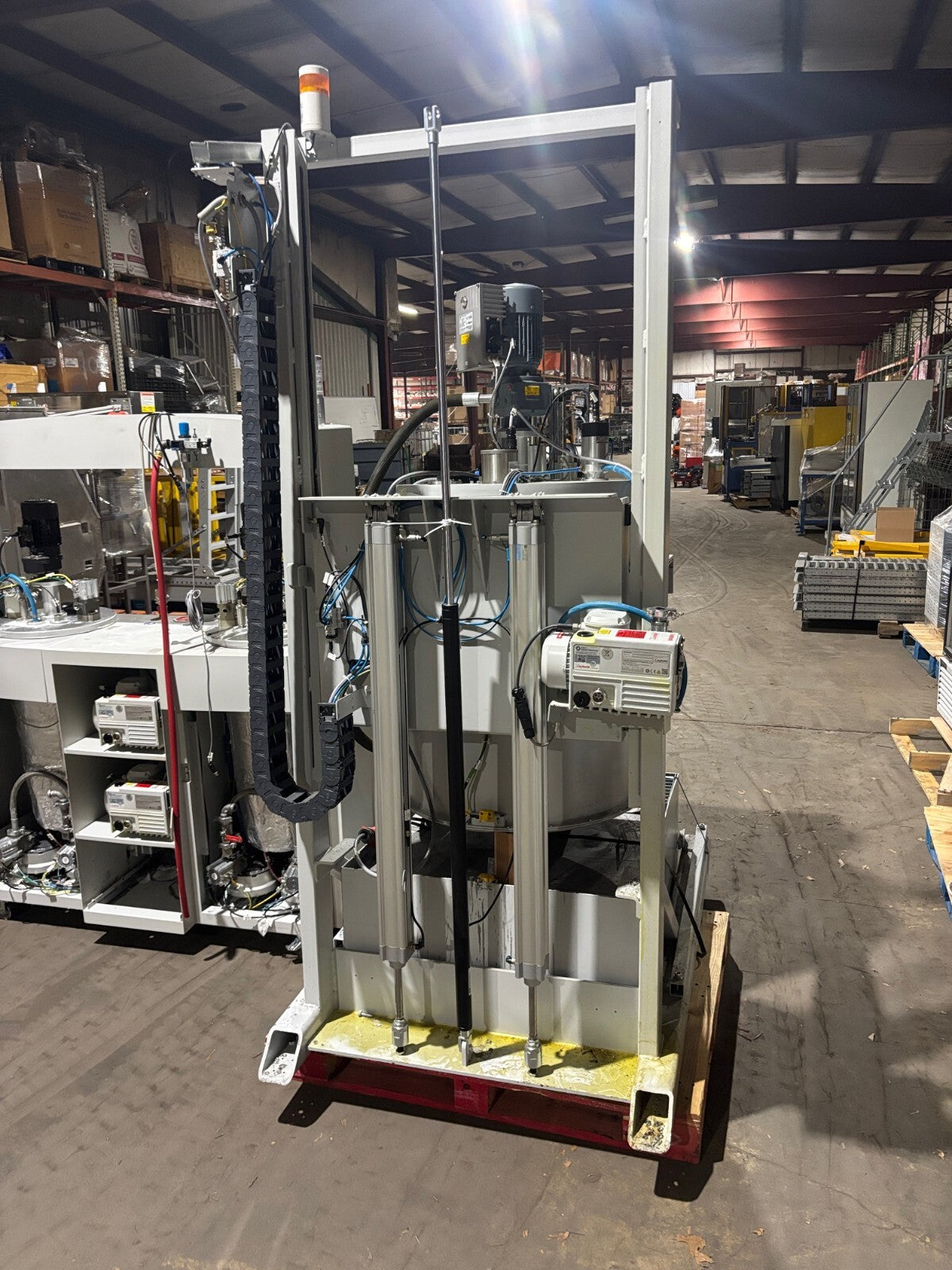 Scheugenpflug LiquiPrep LP804 50/50 Material Feeding System and Barrel Agitator - Maverick Industrial Sales