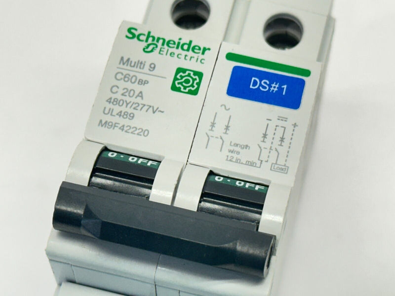Schneider Electric M9F42220 Circuit Breaker 2-Pole 20A 277V - Maverick Industrial Sales