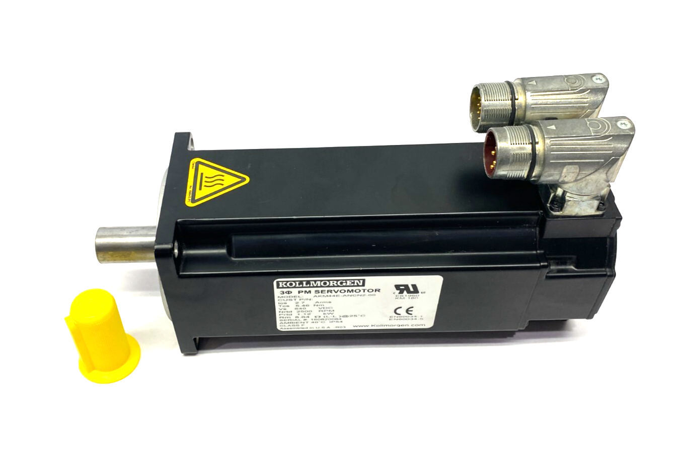 Kollmorgen AKM44E-ANCN2-00 3-Phase Servomotor 2500rpm 640VDC IP54 - Maverick Industrial Sales
