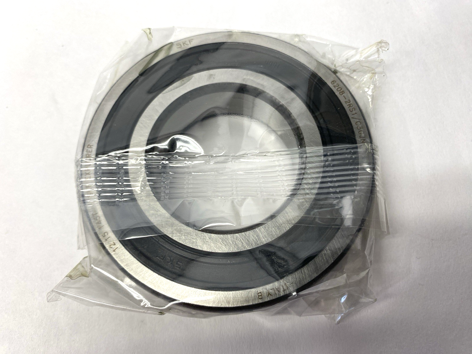 6208 2RSJEM | SKF Deep Groove Ball Bearing 40mm Bore 18mm Width 80mm OD - New – Open box - Maverick Industrial Sales