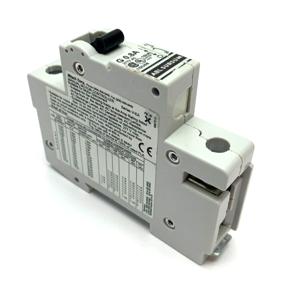 1GU08 | ABL Sursum Ser. V-EA AC Circuit Breaker 0.8A 277V - Used - Maverick Industrial Sales