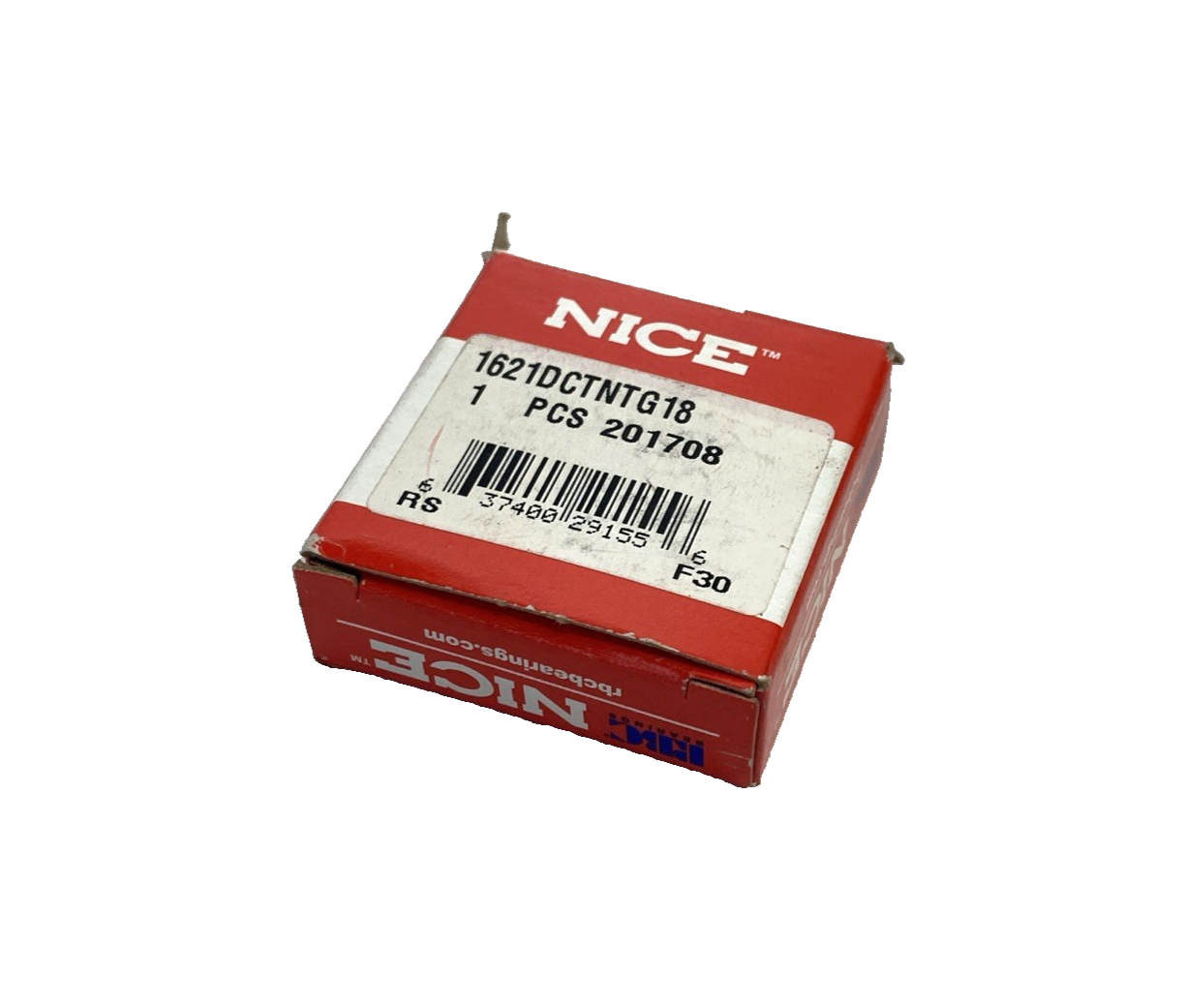 Nice 1621DCTNTG18 Precision Ground Radial Bearing 1/2" ID 1-3/8" OD 7/16" W 2PK - Maverick Industrial Sales