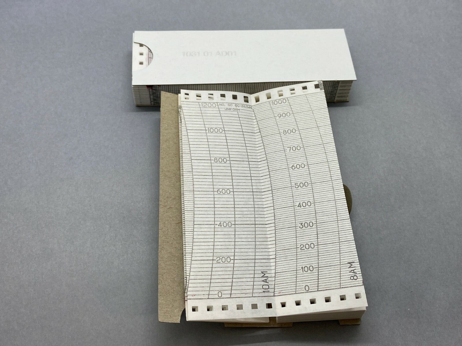Graphic Controls GC-26346 Fanfold Strip Chart Paper 00794834 - Maverick Industrial Sales