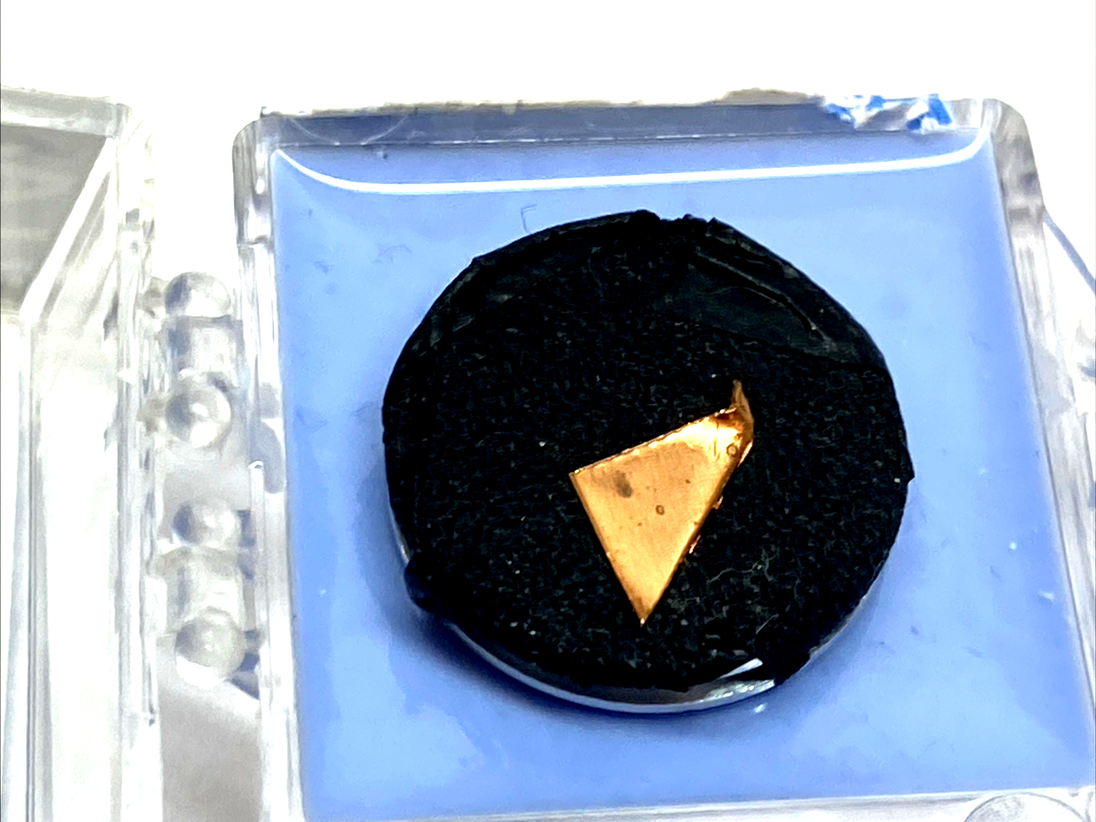617-F | Ted Pella SEM Gold on Carbon Test Specimen High Resolution Mount F - Used - Maverick Industrial Sales