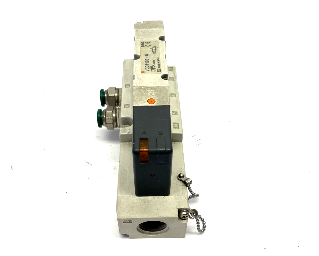SMC VQC4100-5 Solenoid Valve & Base - Maverick Industrial Sales