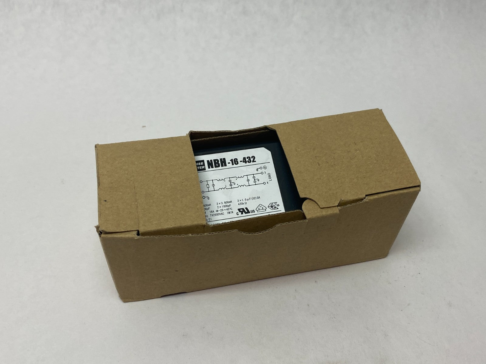 Cosel NBH-16-432 Power Line Noise Filter - Maverick Industrial Sales