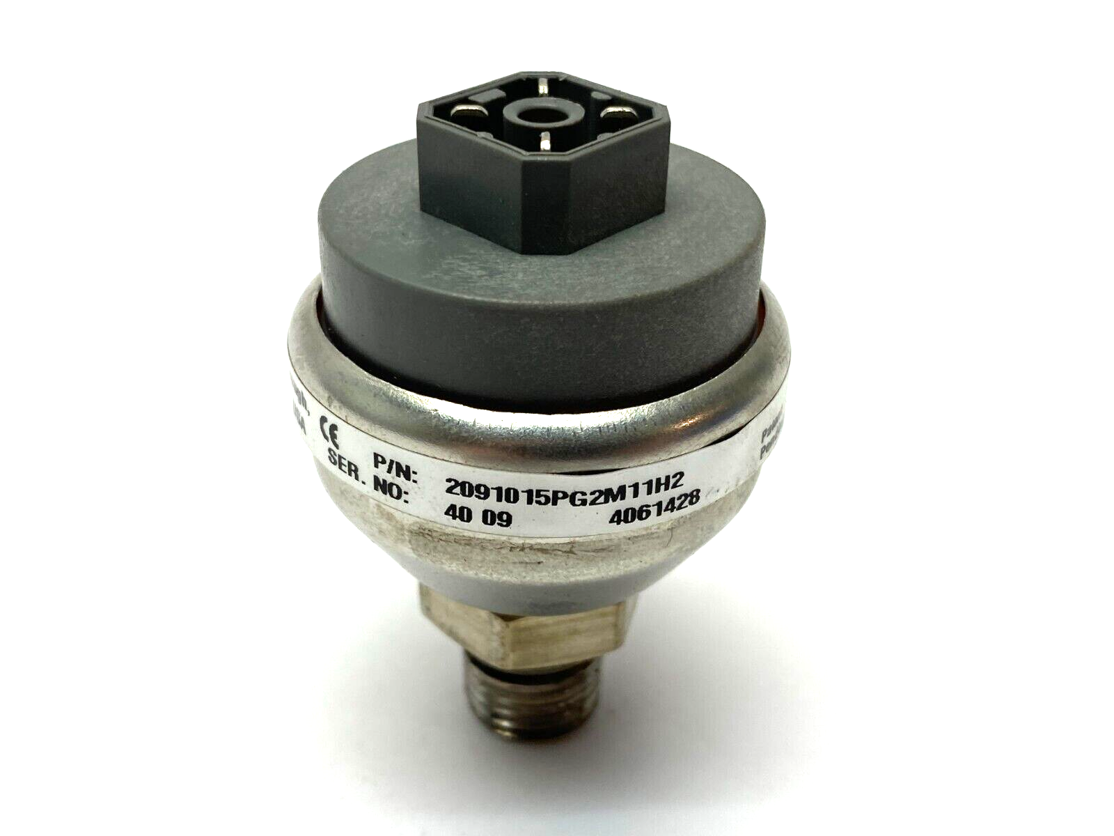 Setra 2091015PG2M11H2 Ser. 40 09 Pressure Transducer 0-15PSIG 4-20mA 24VDC - Maverick Industrial Sales