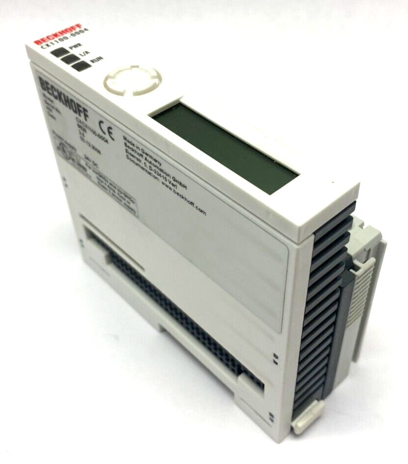 Beckhoff CX1100-0004 Power Supply and I/O Interface Unit HW 2.5 24VDC - Maverick Industrial Sales