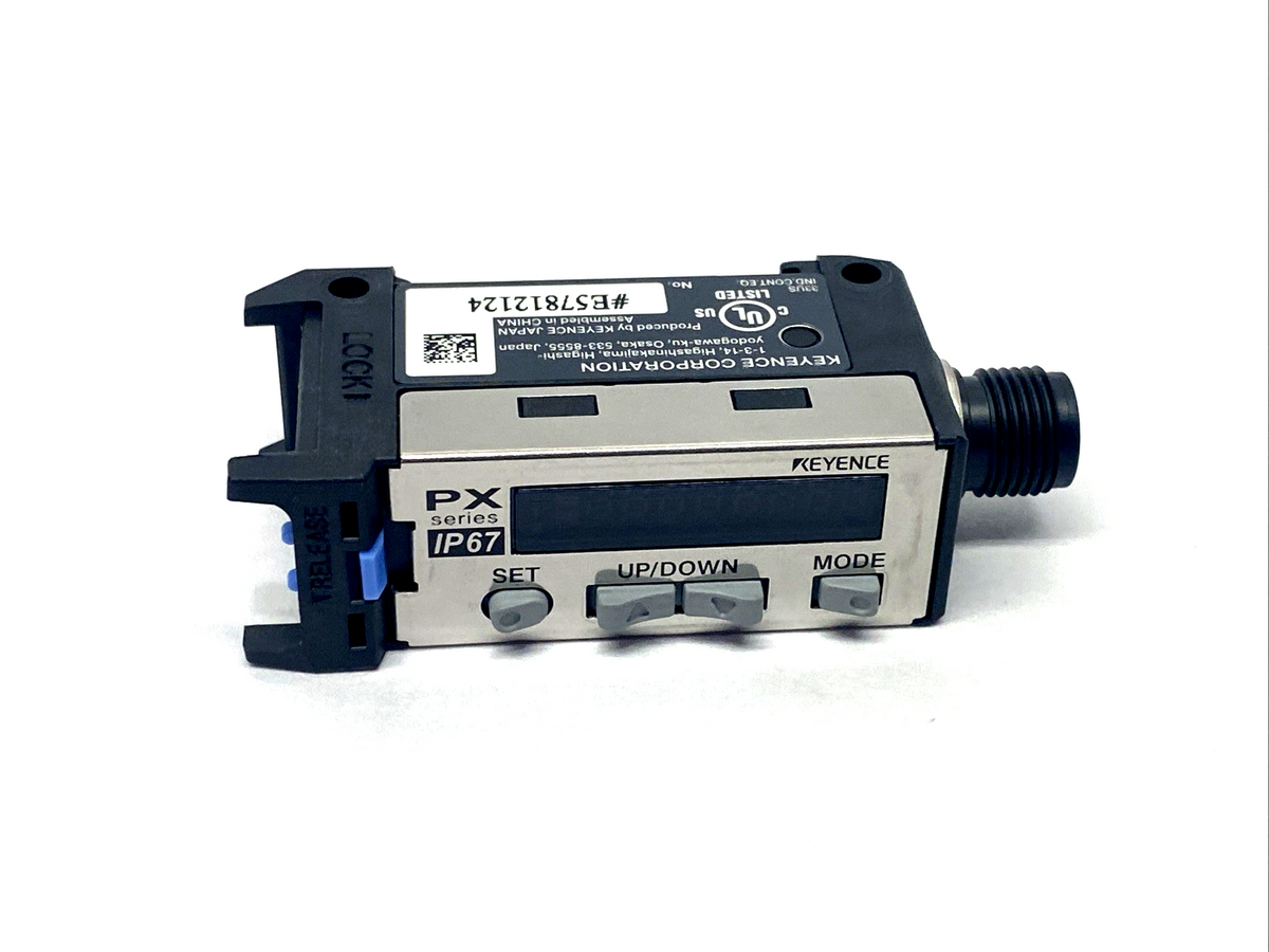 PX-10CP | Keyence Heavy-Duty Photoelectric Sensor Amplifier Unit, Connector Type - New - Maverick Industrial Sales