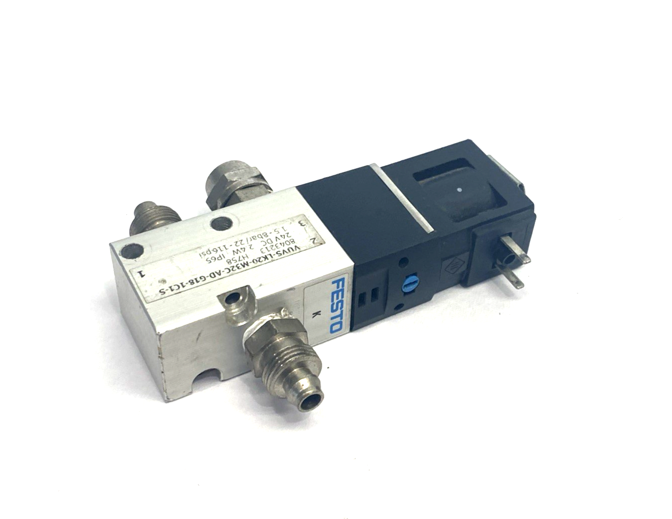 Festo VUVS-LK20-M32C-AD-G18-1C1-S Solenoid Valve 8043213 - Maverick Industrial Sales