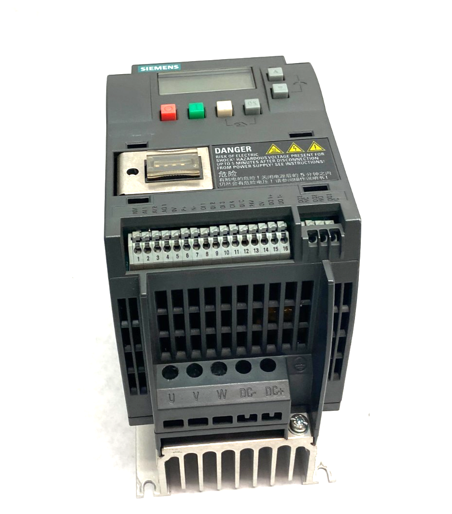 6SL3210-5BE13-7UV0 | Siemens SINAMICS V20 Variable Frequency Drive 380-480V 3 AC - Used - Maverick Industrial Sales