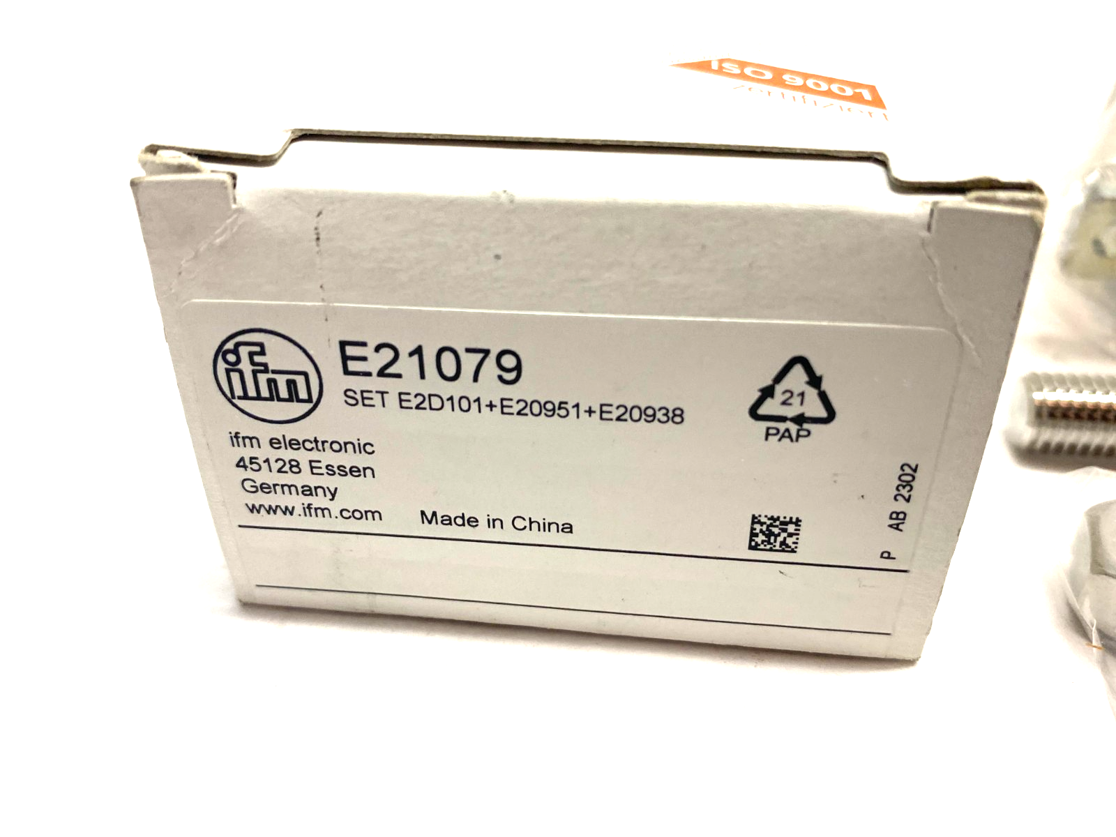 Ifm E21079 Mounting Bracket Set SET E2D101+E20951+E20938 - Maverick Industrial Sales