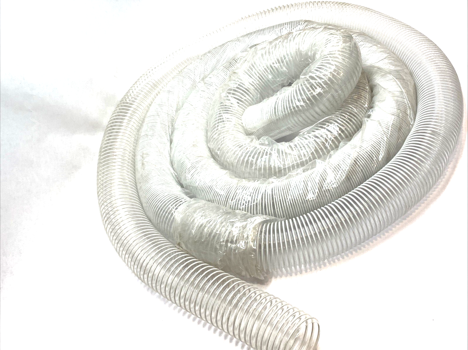 Vacuum Ducting 3" Clear Hose Flexible 22' FT - Maverick Industrial Sales