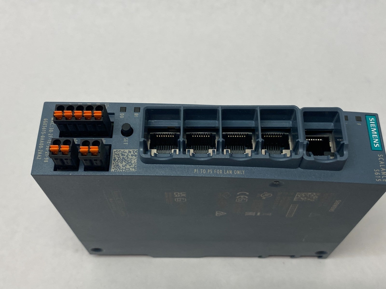Siemens 6GK5615-0AA00-2AA2 SCALANCE S615 Industrial LAN Router - Maverick Industrial Sales