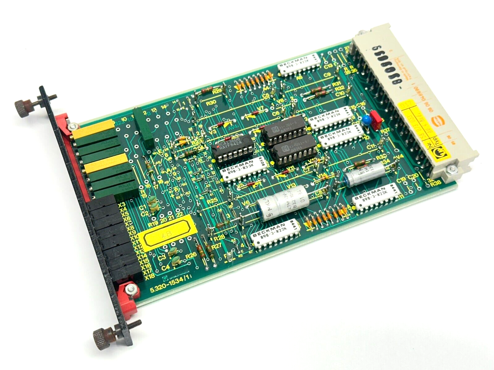 Leybold Heraeus 5.320-1534/1i AV04 PC Board Card 58 073 033 - Maverick Industrial Sales