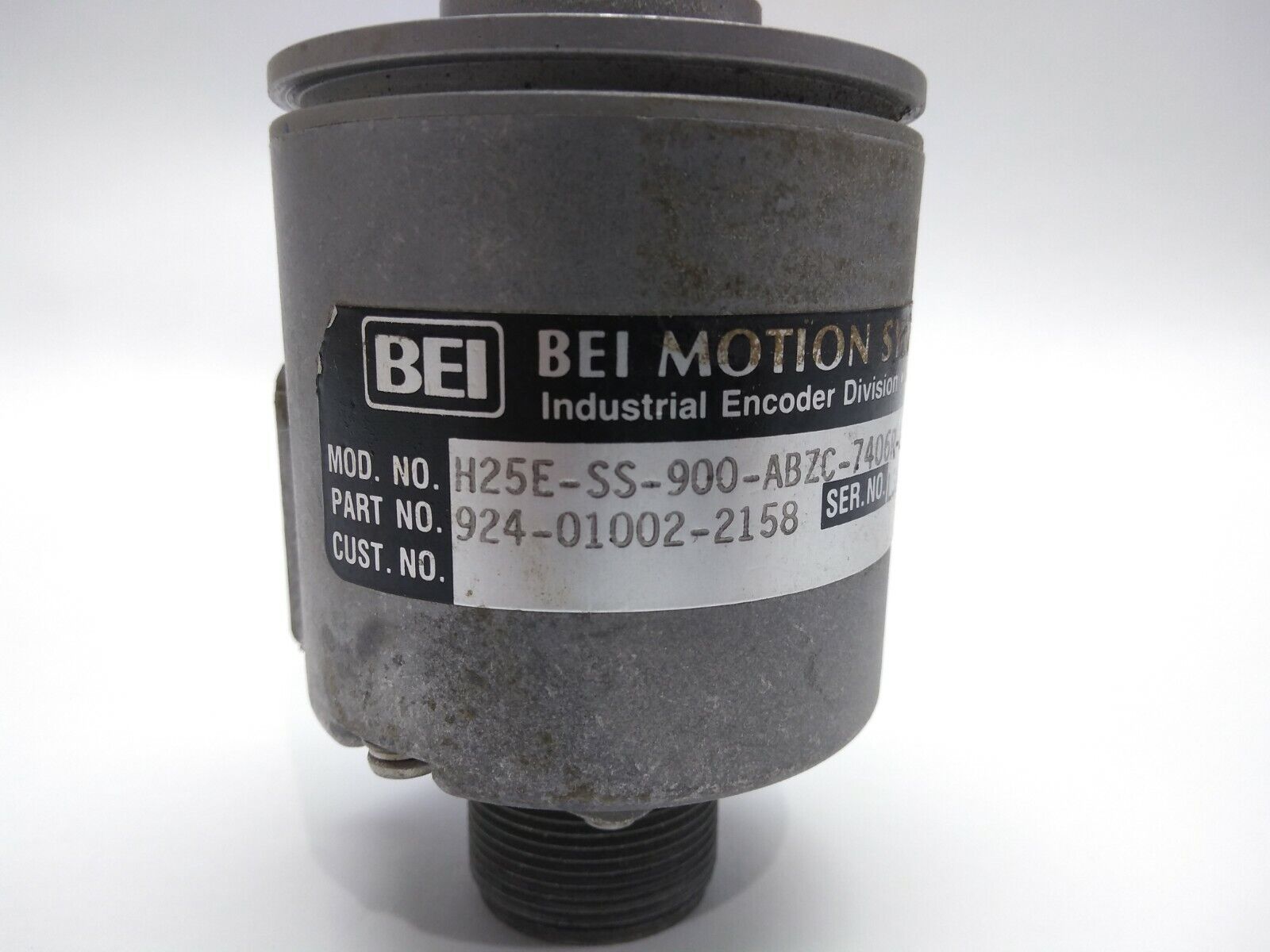 BEI Motion Systems H25E-SS-900-ABZC-7406R-LED-EM18 924-01002-2158 Rotary Encoder - Maverick Industrial Sales