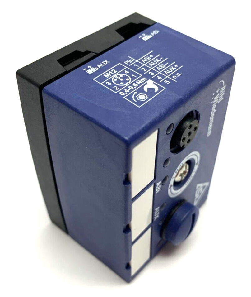 Bihl Wiedemann BWU3493 Passive Distributor 1xM12 Identity No. 17274 - Maverick Industrial Sales