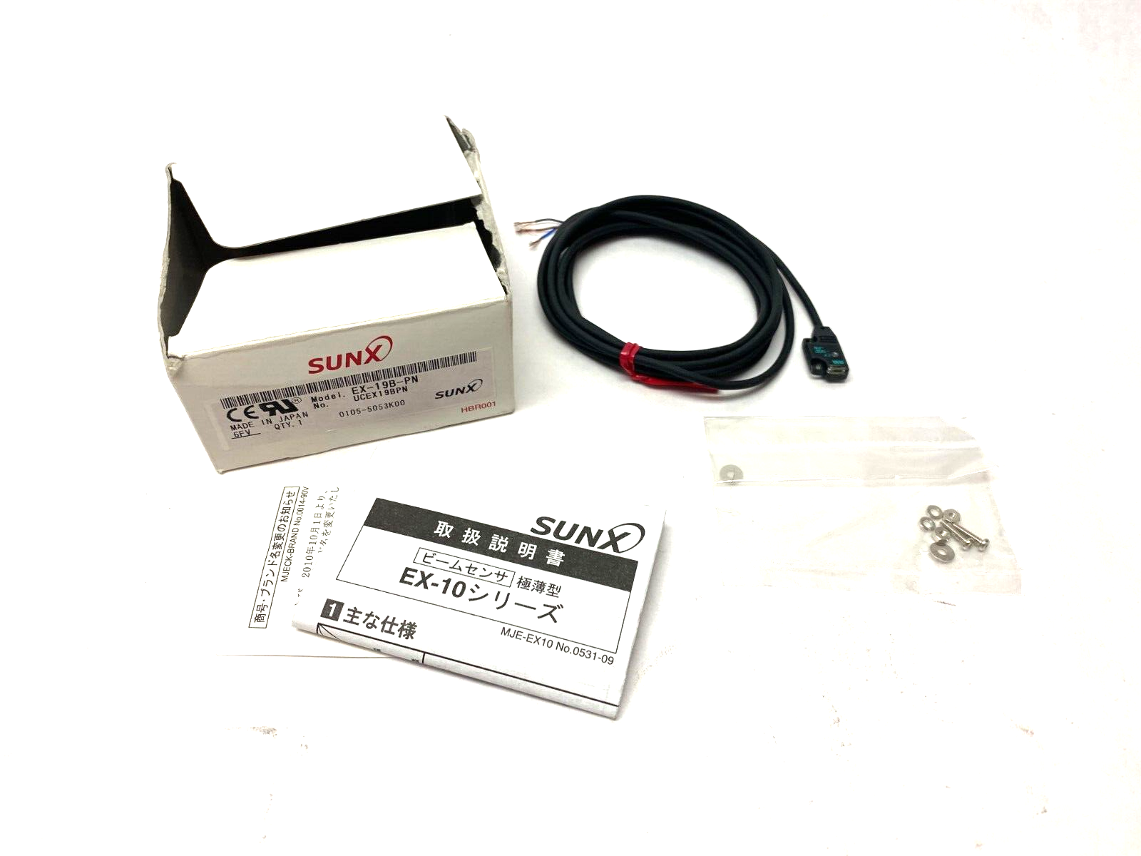 SunX EX-19BD-PN Photoelectric Sensor EX19 Series - Maverick Industrial Sales