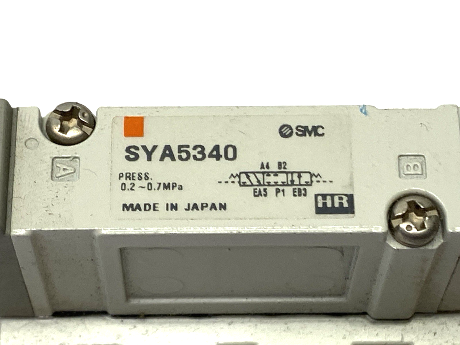 SYA5340-02 | SMC Air Pilot Valve & Base Mount 1/4" NPT - Used - Maverick Industrial Sales