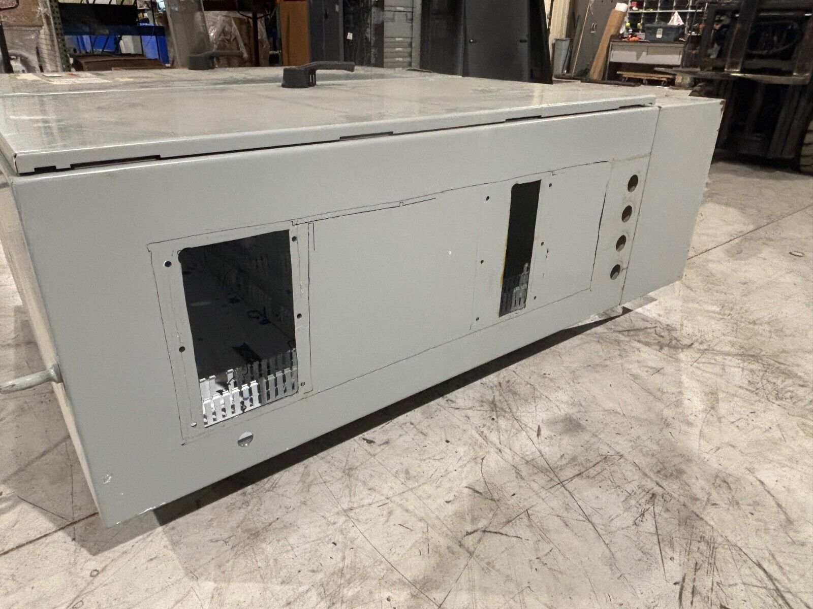 Hoffman A60X6124LPFTC Electrical Panel Enclosure, 60x61x24, Type 12, 2-Door - Maverick Industrial Sales