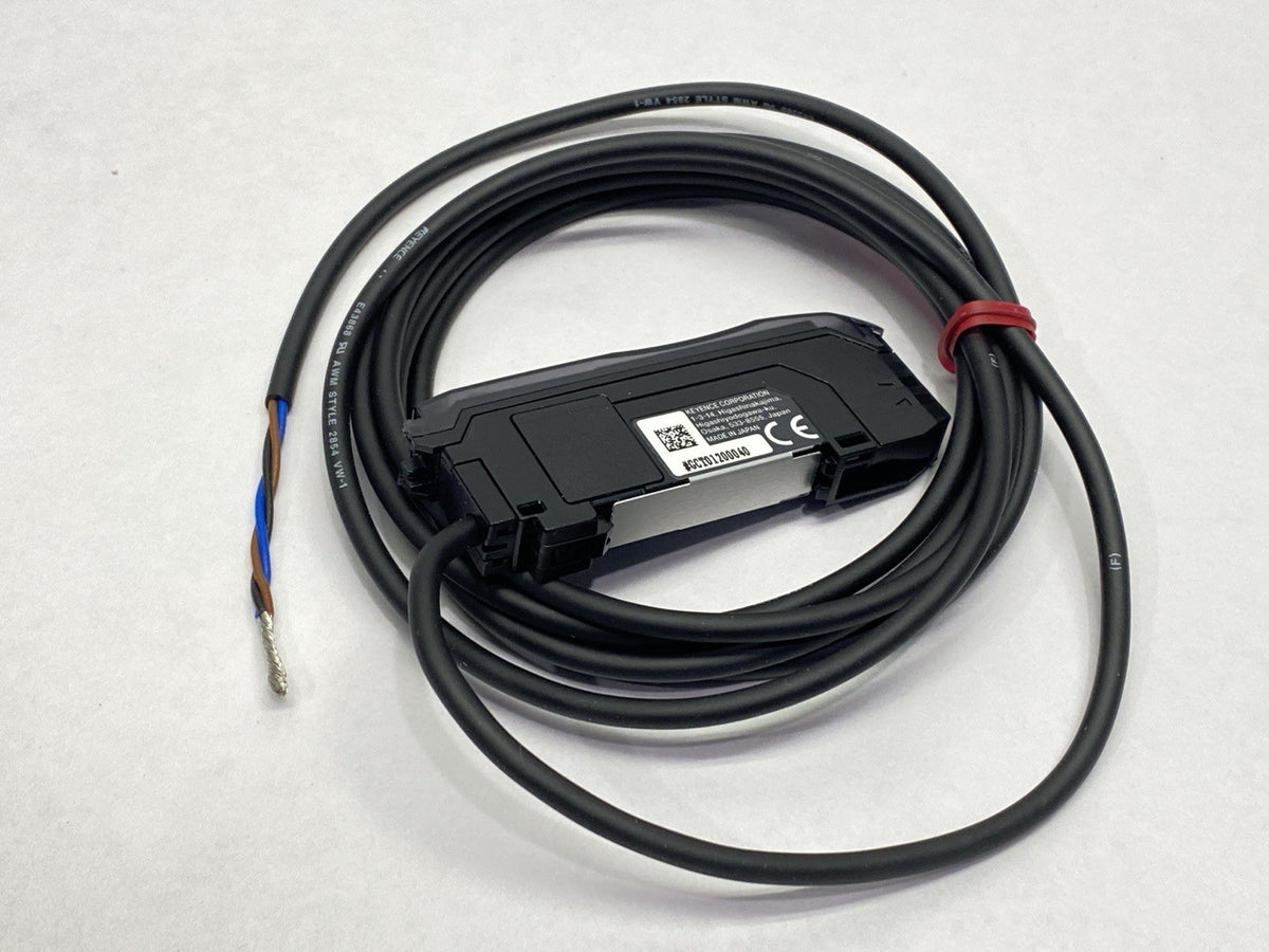 Keyence FS-N11N Digital Fiberoptic Sensor Fiber Amplifier Cable Type Main Unit - Maverick Industrial Sales