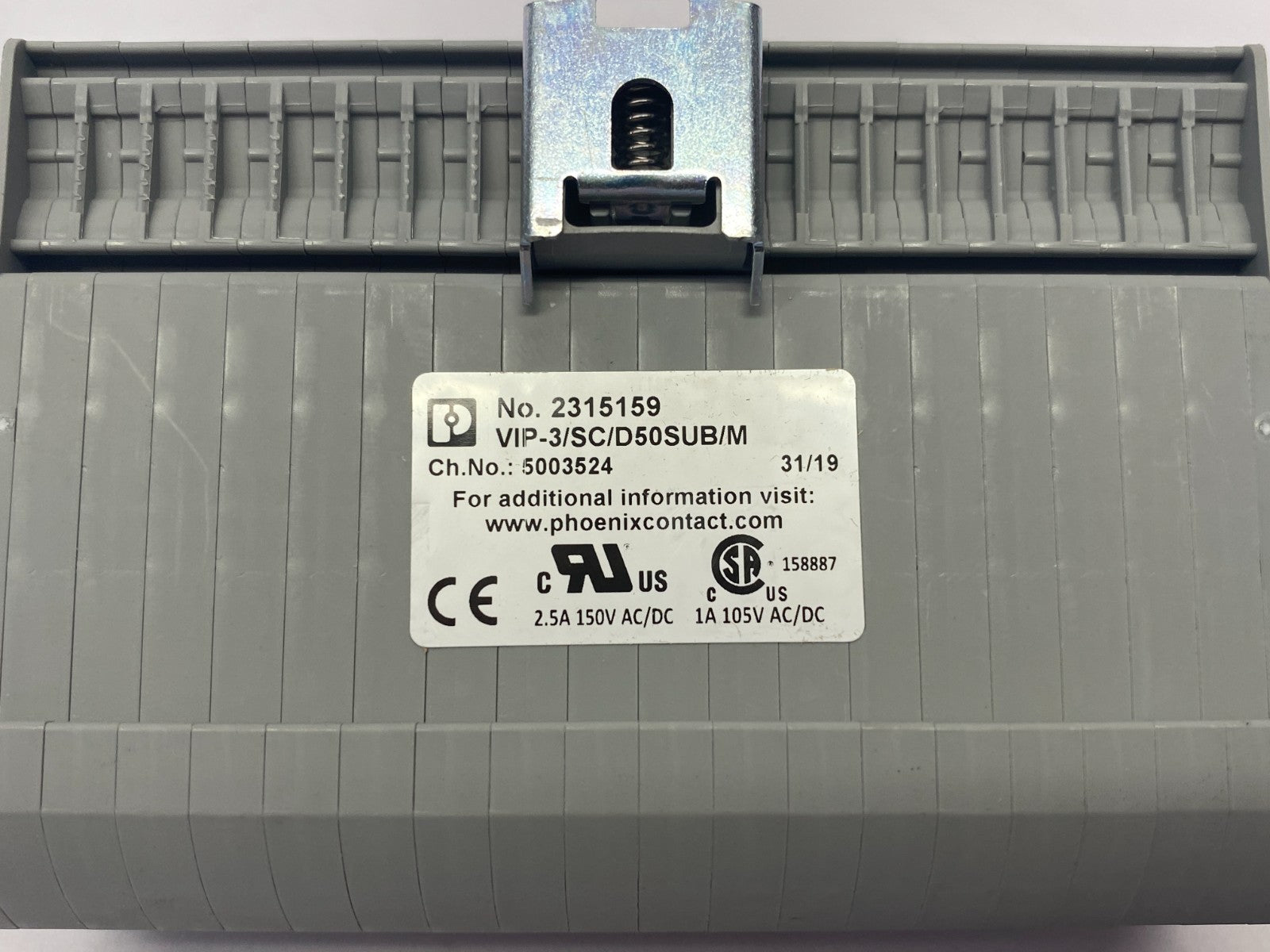 Phoenix Contact VIP-3/SC/D50SUB/M Termination Board Module 2315159 - Maverick Industrial Sales
