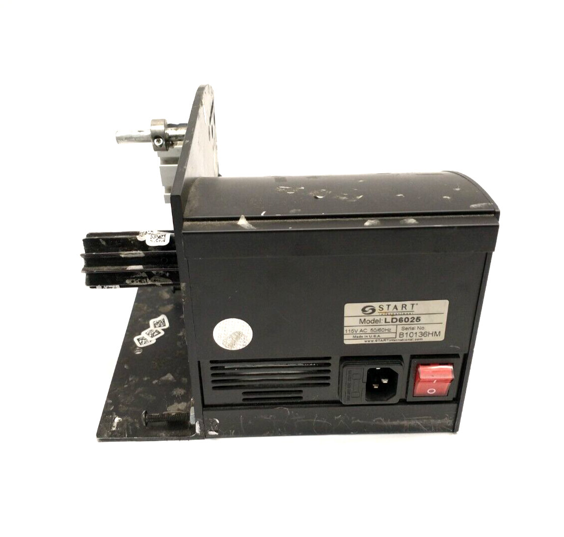 Start International LD6025 4.75" Wide Electric Label Dispenser 115VAC - For parts or not working - Maverick Industrial Sales