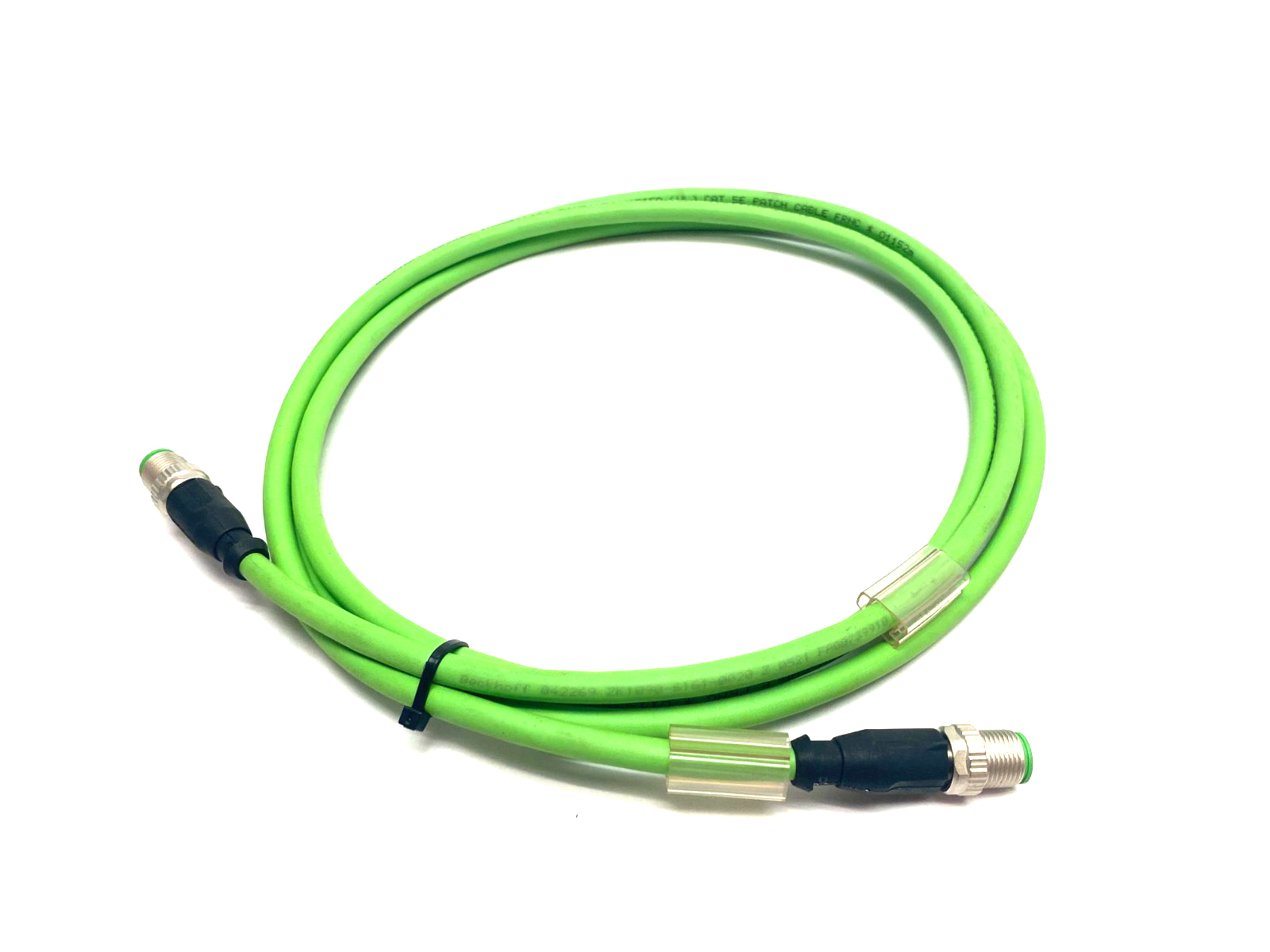 Beckhoff ZK1090-6161-0020 Double Ended EtherCAT Cable M12 4-Pin 2m Length 042269 - Maverick Industrial Sales
