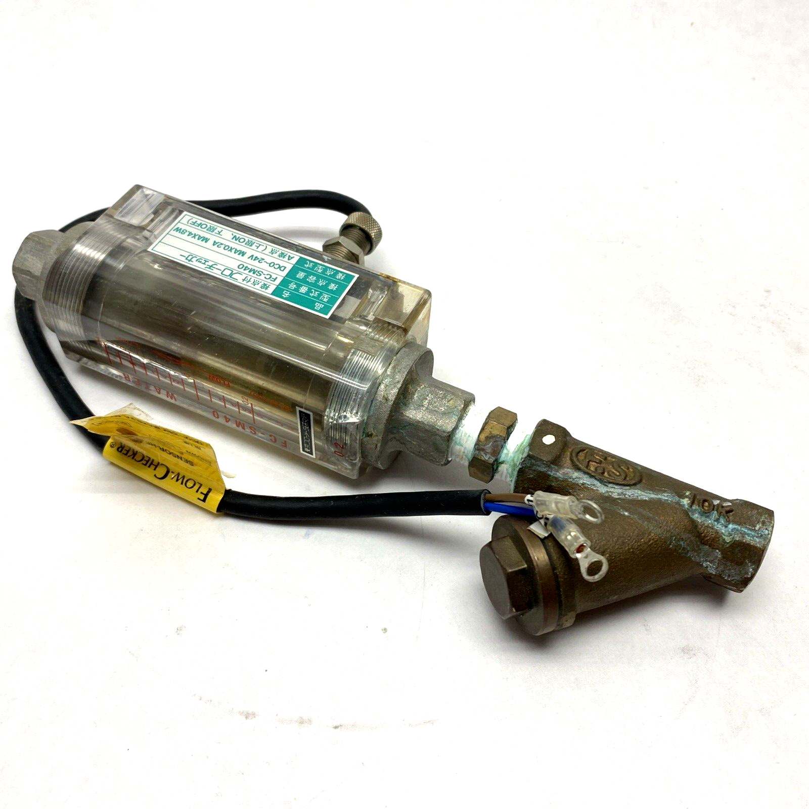 Tokyo Flow Meter FC-SM40 Flow Checker Max0.2A Max4.8W - For parts or not working - Maverick Industrial Sales