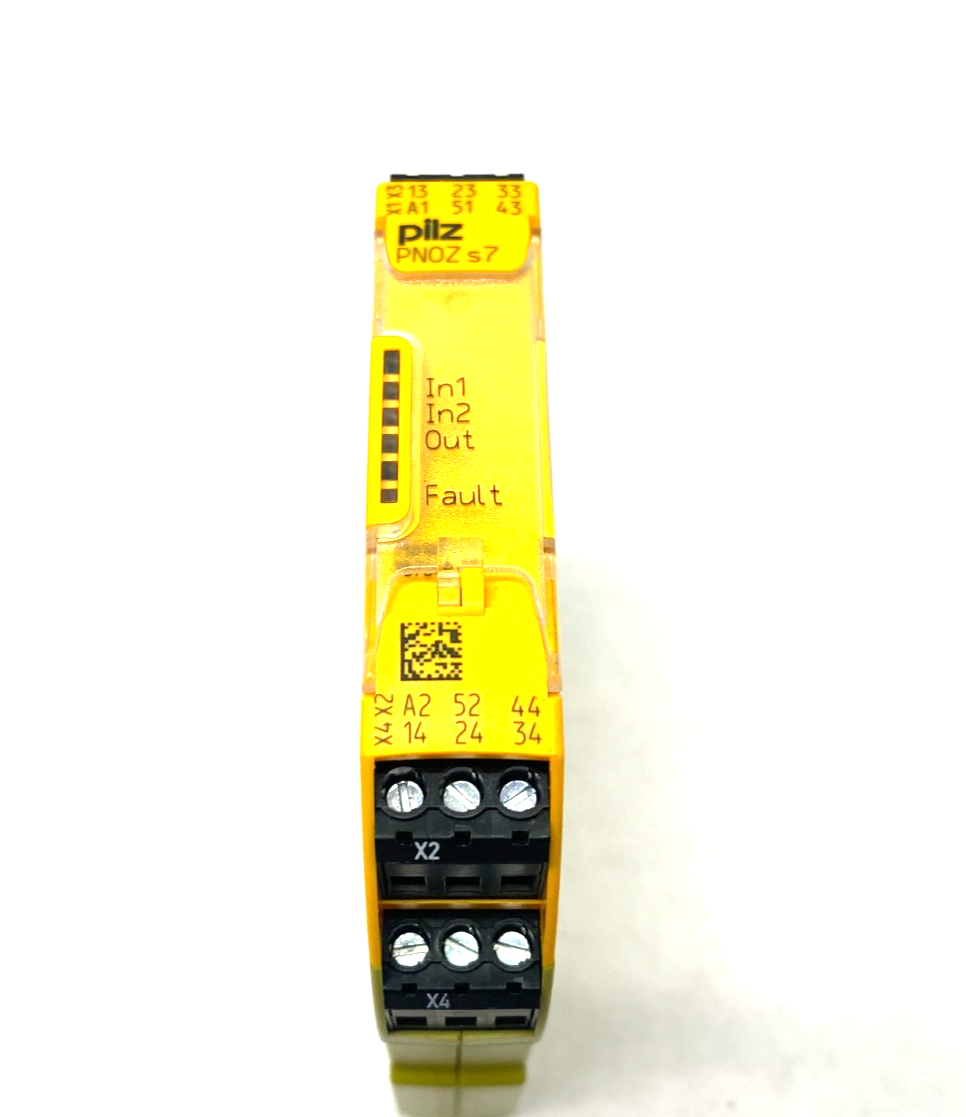 Pilz PNOZ s7 24VDC 4n/o 1n/c sigma Contact Expansion Safety Relay 750107 - Maverick Industrial Sales