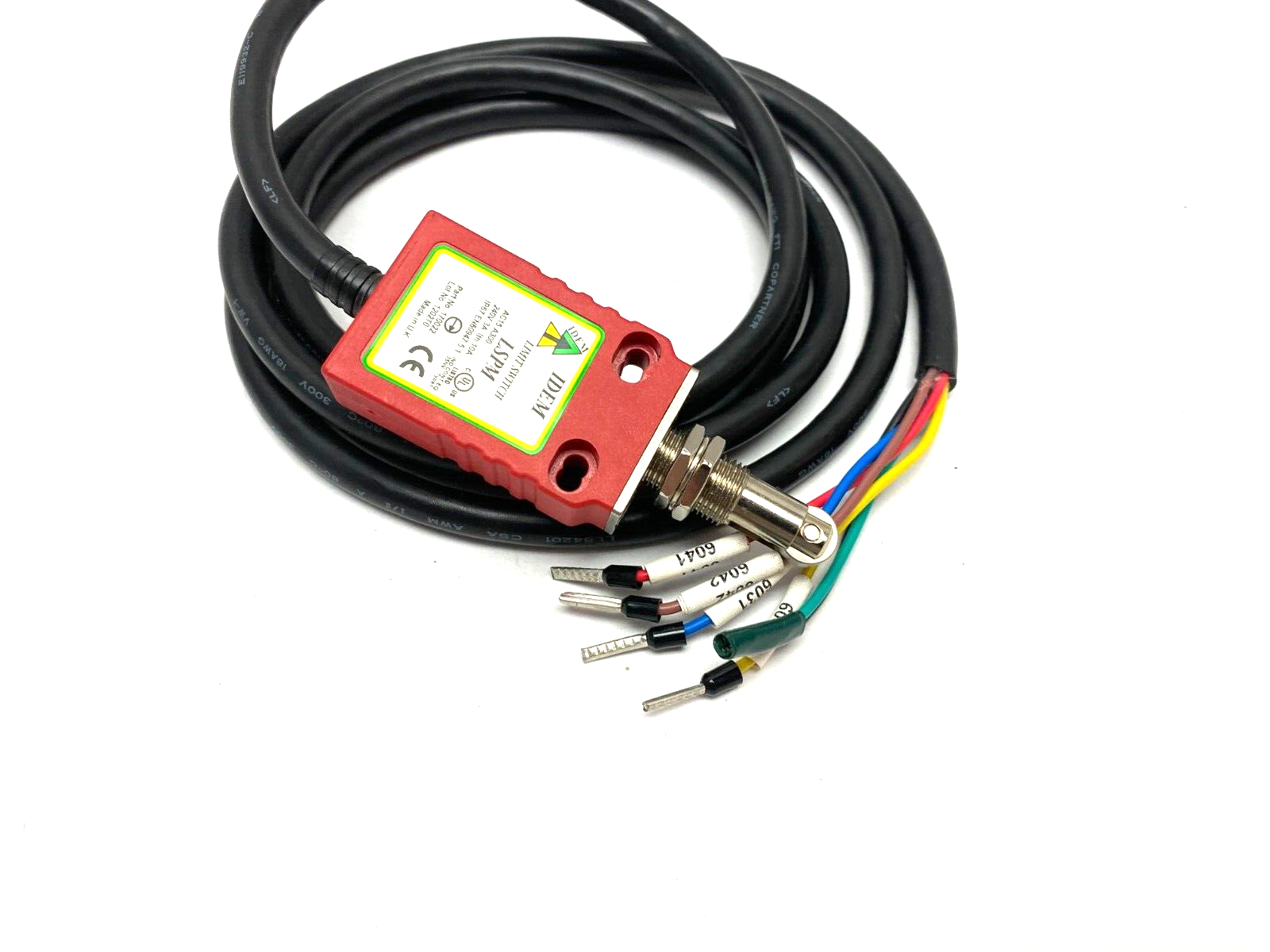LSPM,170022 | IDEM LSPM Roller Limit Switch 240V AC15 A300 170022 - New – Open box - Maverick Industrial Sales