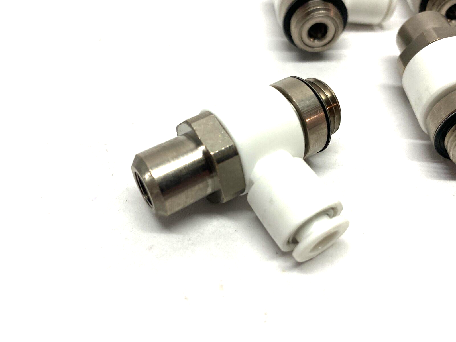 SMC AS2201F-G02-06W2D Flame Resistant Flow Control Valve 1/4" LOT OF 4 - Maverick Industrial Sales