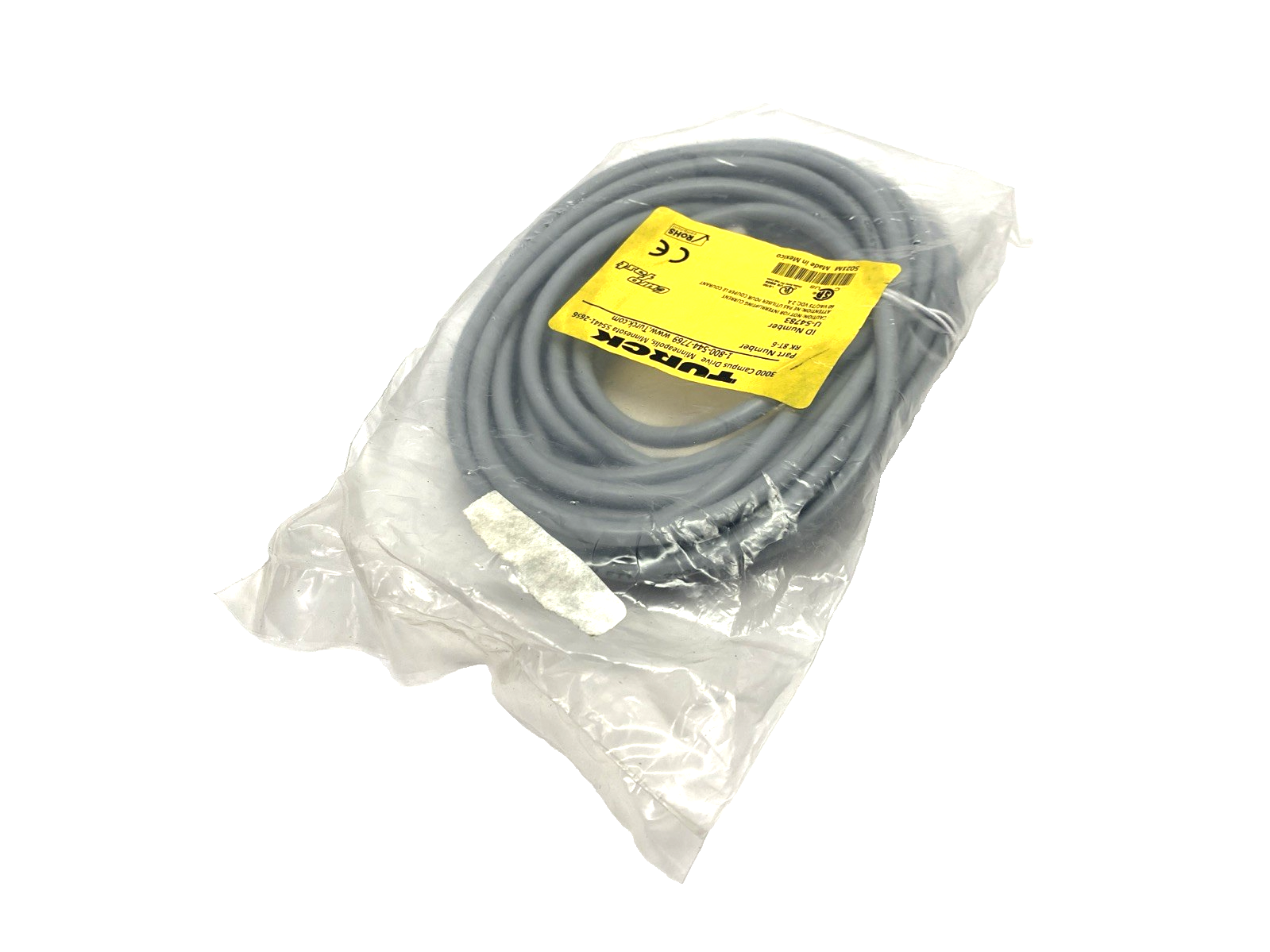 RK 8T-6 | Turck Connection Cable M12 8-Pin Female 6m U-54783 - New - Maverick Industrial Sales