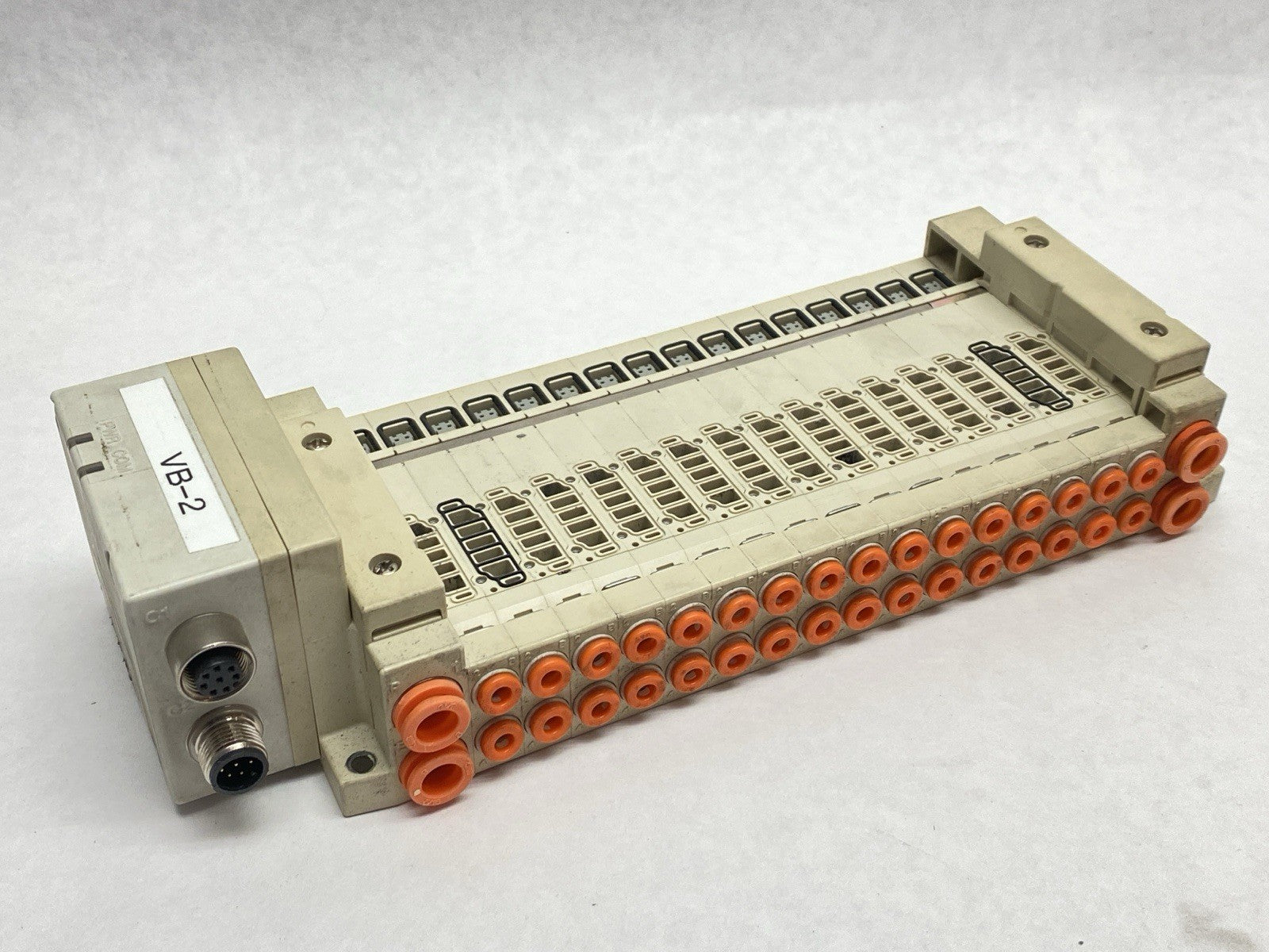 SMC 10-SS5V1-W10S0D-16B-N3 Pneumatic Manifold Assembly 16-Station - Maverick Industrial Sales