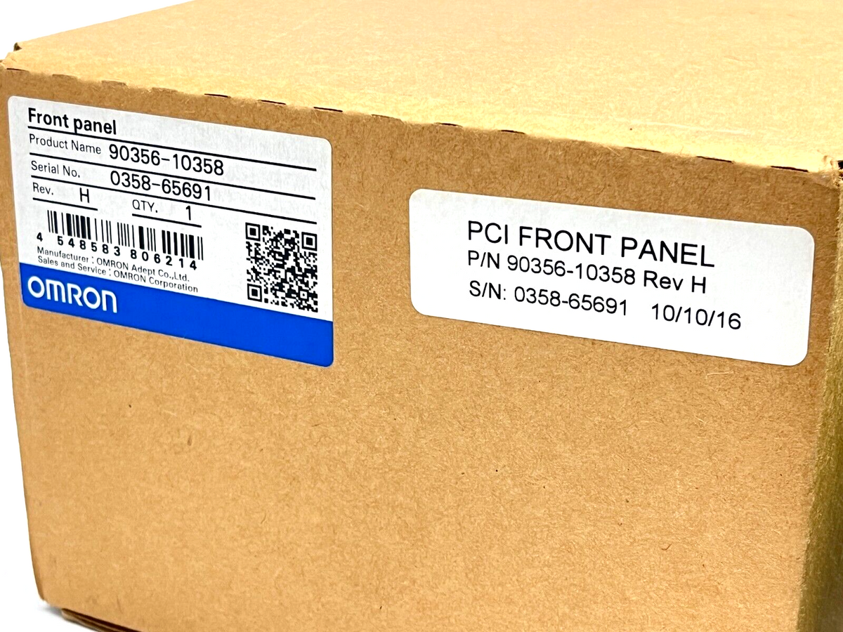 90356-10358 | Omron 90356-10358 Adept PCI Front Panel