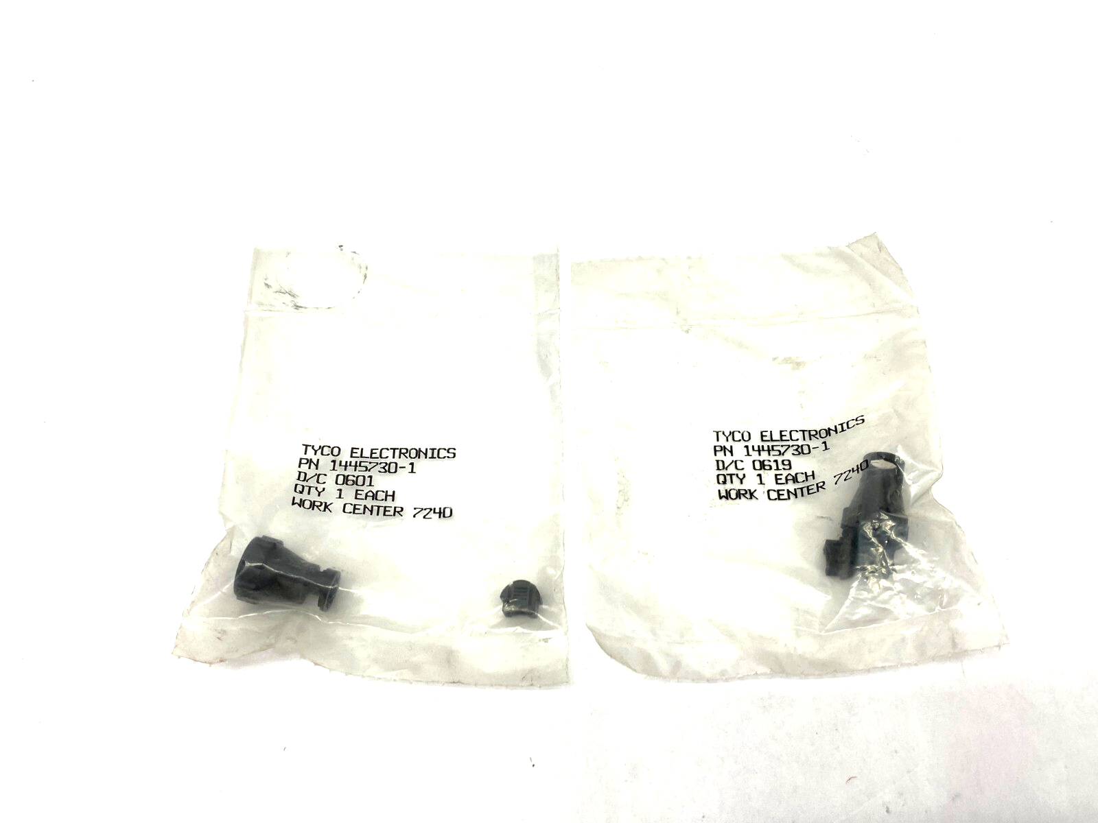 Tyco Electronics 1445730-1 Cable Clamp Backshell 1/2-20 UNF-2A 8 LOT OF 2 - Maverick Industrial Sales