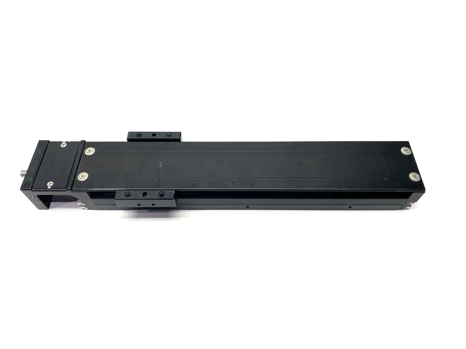 LX30 | Misumi Single Axis Actuator w/ Cover 300mm Long 54mm Table Length 80mm Wide - Used - Maverick Industrial Sales