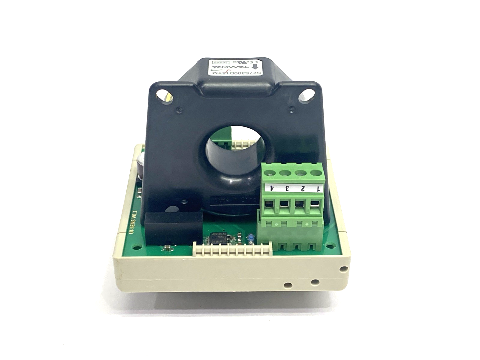 Tamura S27S300D15YM Current Sensor Breakout Board 300A AC/DC UI-Sense v0.2 - Maverick Industrial Sales