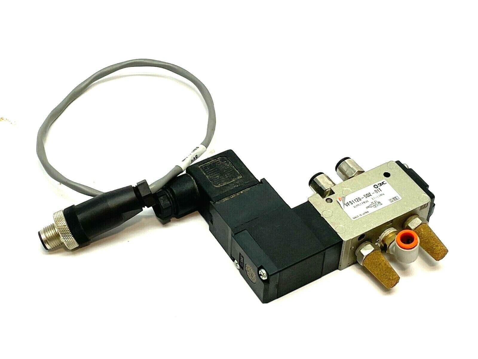 SMC VFS1120-5DZ-01T Solenoid Valve 0.1-1.0MPa - Maverick Industrial Sales