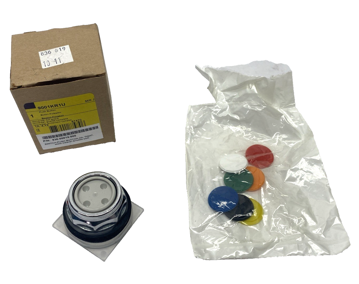 Schneider Electric 9001KR1U Ser. J Pushbutton 30mm Type K, Full Guard - Maverick Industrial Sales