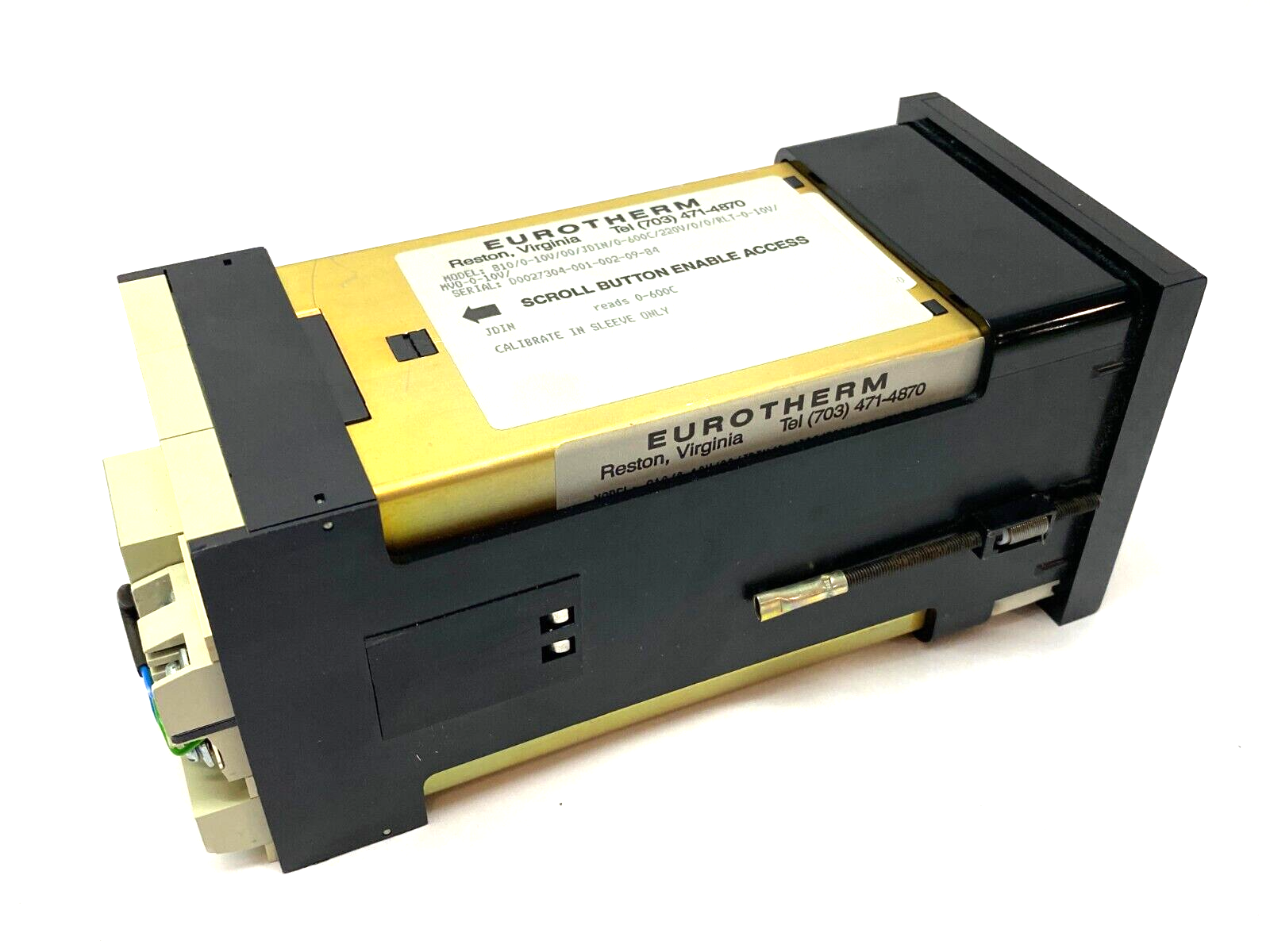 Eurotherm 810/0-10V/00/JDIN/0-600C/220V/0/0/RLT-0-10V/MVO-0-10V/ Controller Unit - Maverick Industrial Sales