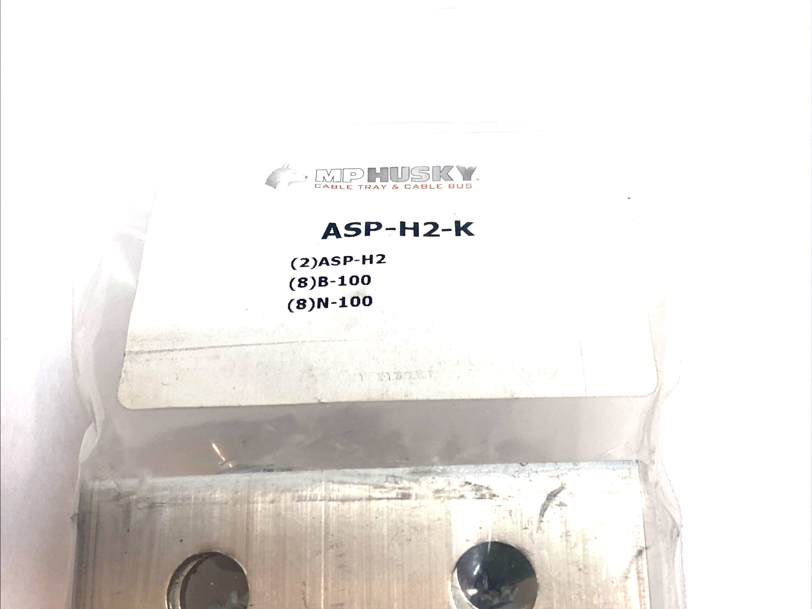 ASP-H2-K | MP Husky Universal Splice Connector Kit 3-3/8"–4-1/2" Tray - New – Open box - Maverick Industrial Sales