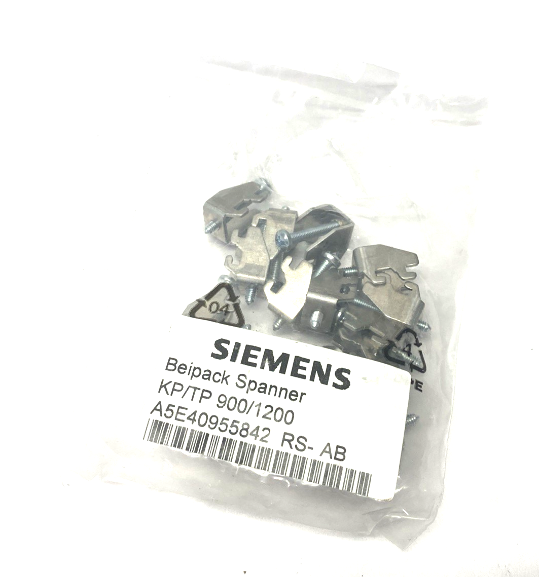 Siemens A5E40955842 Beipack Spanner Mounting Brackets KP/TP 900/1200 LOT OF 16 - Maverick Industrial Sales