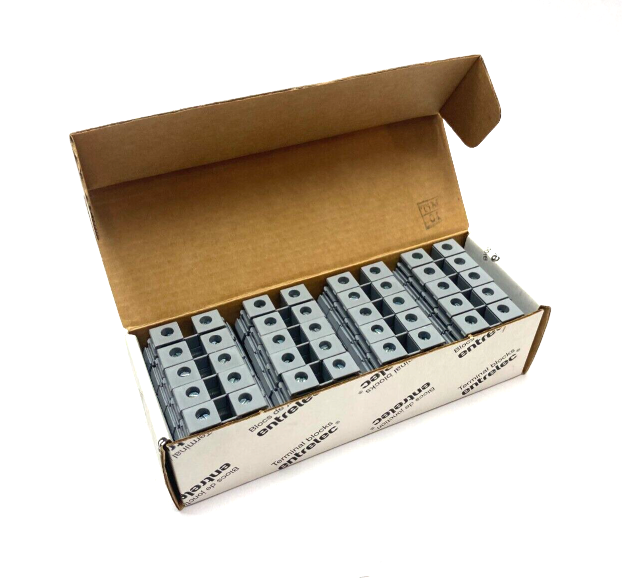 ABB Entrelec 1SNA115129R1400 Feed-Through Terminal Block Gray 12mm BOX OF 20 - Maverick Industrial Sales