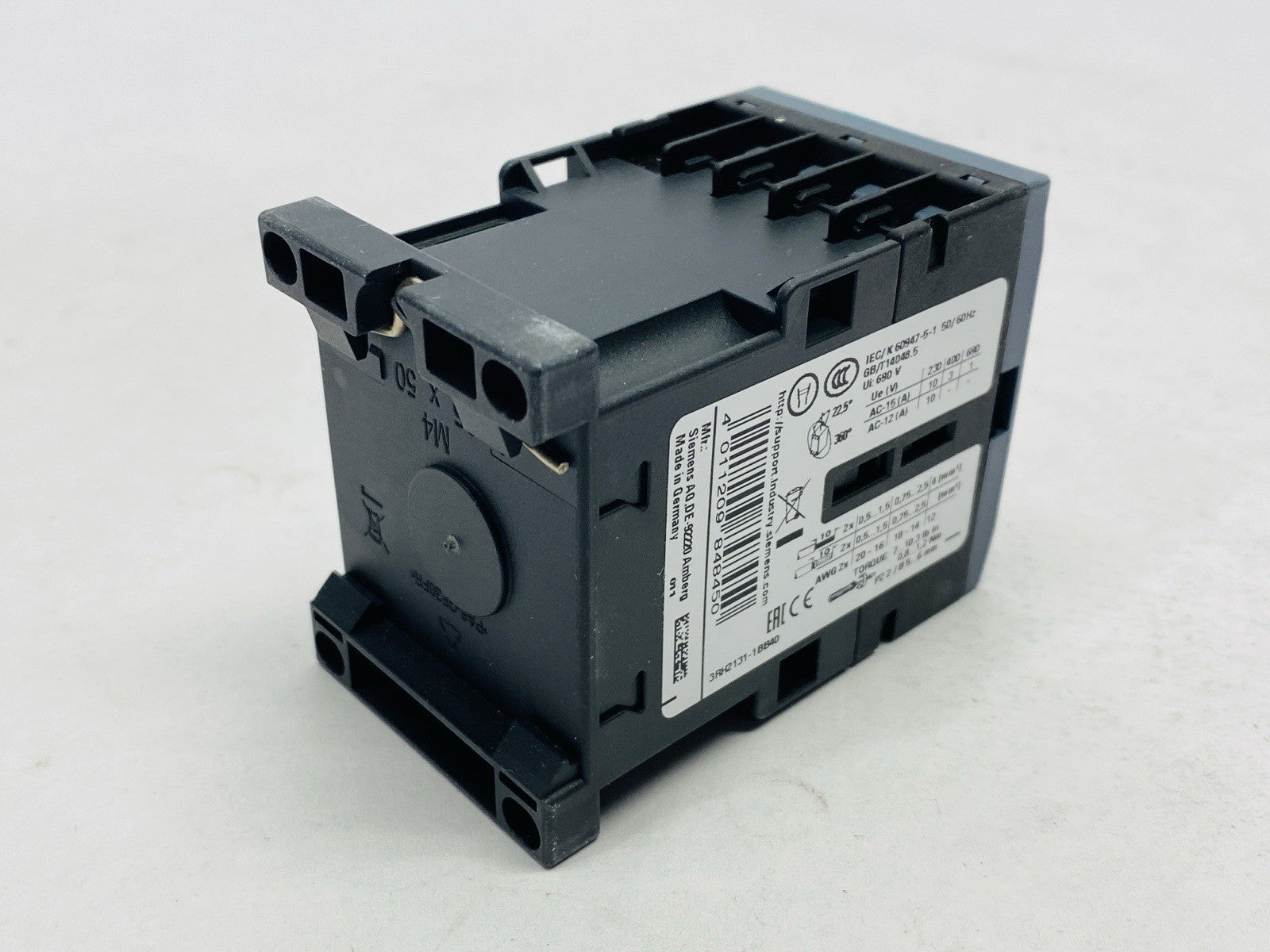 Siemens 3RH2131-1BB40 Contactor Relay 10A 230V 24VDC - Maverick Industrial Sales