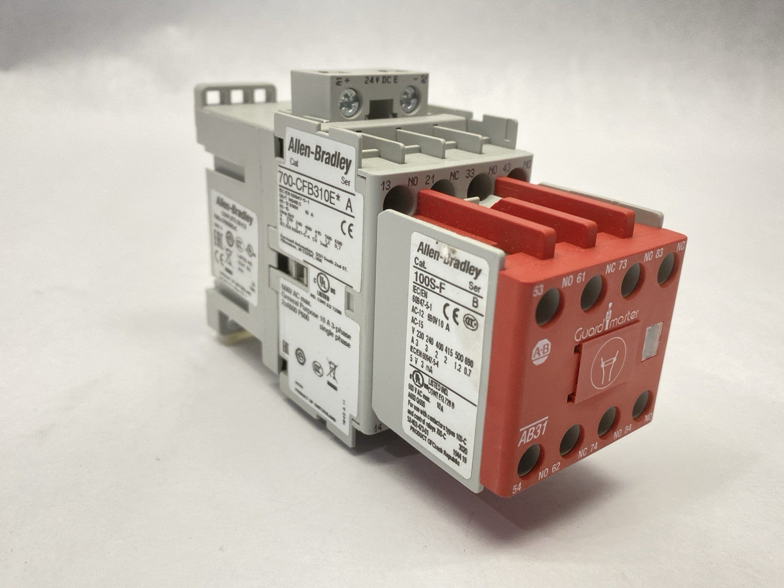 700S-CFB620EJC | Allen Bradley Ser A Safety Control Relay 10A 600VAV 24VDC Coil - New – Open box - Maverick Industrial Sales